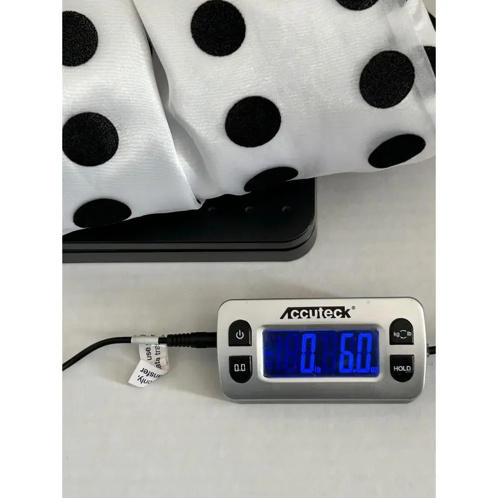 Wonder Kids Dress Girls Size 3T Soft Black White Velvet Polka Dot Red Bow